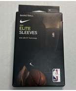 Nike Basketball NBA Elite Sleeves Dri-Fit Style CT3750 Blue Medium - $19.50