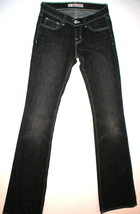 New Boot Cut Leg Jeans J brand Womens 24 Black Gray Ash Tall 25 X 34.5 318 USA  - £138.38 GBP