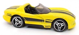 Hot Wheels Dodge Viper RT/10 Yellow #131 - 2023 HW Roadsters NEW! Metal Diecast! - £9.69 GBP