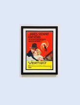 Vertigo 1958 Movie Poster Framed - £46.59 GBP