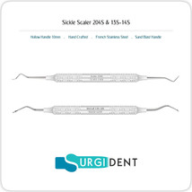 SICKLE SCALER McCALL 13S-14S &amp; 204S DENTAL INSTRUMENTS *SET OF 2* - £13.26 GBP