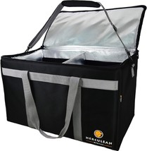Large Commercial Catering Bag For Food Transport - Hot And Cold Thermal Food Bag - £57.99 GBP