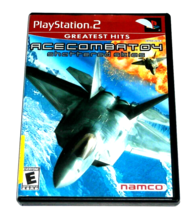 Ace Combat 04 By Namco PS2 Game E Rating In Original Case &amp; Inside Game Manual - £2.37 GBP