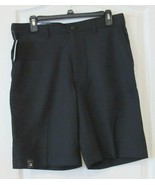 PGA TOUR® Flat Expandable Waist Shorts Caviar (black) Men&#39;s Sz 32-42 NWT... - $24.30