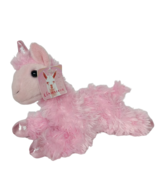 Aurora World Pink Lllamacorn Metallic Plush Stuffed Animal 2018 8.5&quot; - $21.78