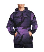 Men&#39;s Bat Purple Hoodie (USA Size) - $44.82 CAD