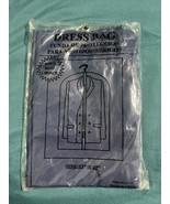 Clothes Cover Garment Storage Bag Travel Coat Dress Color Blue 24”x42” - $9.89