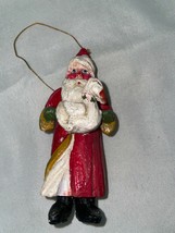 House of Hatten Enchanted Forest Santa Swan Goose Duck Christmas Ornament 1988 - £12.05 GBP