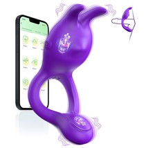 Vibrating Cock Ring Sex Toys - Silicone Penis Ring Vibrator With 9 Vibration Mod - £13.27 GBP