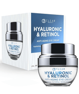 Clear Beauty Hyaluronic &amp; Retinol Anti-aging  Eye Cream  NIB - $407.39 MXN