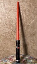 Vintage 1999 Hasbro LucasFilm Star Wars Red Light Saber Qui-Gon TPM Non-Powered - £12.32 GBP
