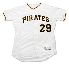 Francisco Cervelli Signed Pittsburgh Pirates Majestic Flex Jersey Size 48 MLB AU - £118.69 GBP