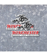 2x WINCHESTER 4&quot; x 7&quot; - Decals Vinyl Firearm Gun Rifle Piston Classic Hu... - $8.86