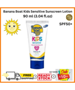 Banana Boat Kids SENSITIVE Sunscreen Lotion SPF 50+ 90ml FREE SHIPPING! - $33.10