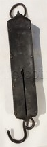 antique KNICKERBOCKER ICE CO phila pa HANGING 120lb SCALE wrought iron F... - $89.05