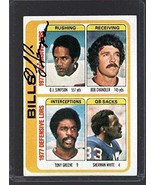 O.J. Simpson Signed Autographed 1979 Topps Leaders Football Card - Buffa... - €41,83 EUR