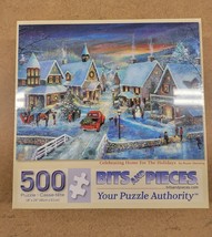 Bits and Pieces Jigsaw Puzzle; Celebrating  for the Holidays;  500 pieces - $11.00
