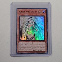 Yu Gi Oh Card Maiden With Eyes Of Blue SDBE-EN006 Super Rare - $6.97