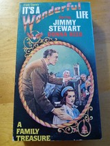 It&#39;s A Wonderful Life (VHS, 1990) Jimmy Stewart Very Good Condition - £19.79 GBP