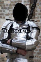 Larp Armor Costume,Fantasy Armor Set Cuirass Back And Breastplate - £398.87 GBP