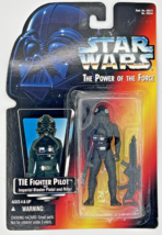 1995 Kenner Star Wars Power Of The Force Tie Fighter Pilot Action Figure U150 - $19.99