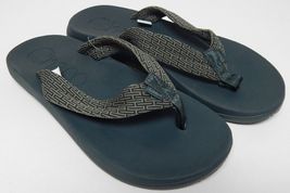 Chaco Chillos Flip Size 9 M EU 42 Men&#39;s Thong Sandals Tube Fret Scarab J... - $39.04 CAD