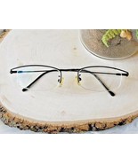 Gloria Vanderbilt GL0511 EYEGLASSES FRAMES Black Half Rim Flex Arms 50-2... - $447.26 MXN