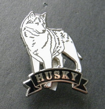 Alaskan Husky Dog Lapel Pin Badge 3/4 X 1 Inch - £4.57 GBP