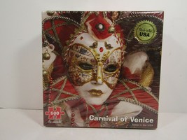 New Re-marks 500pc. Carnival of Venice Jigsaw Puzzle with Mini Poster - £11.18 GBP