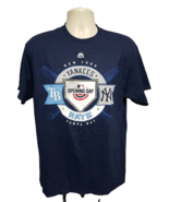 2018 New York Yankees Tampa Bay Opening Day Adult Large Blue TShirt - €25,47 EUR