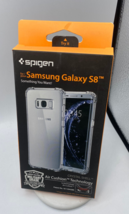 Spigen Crystal Shell Galaxy S8 Case with Clear Back Panel and Reinforced... - £2.34 GBP