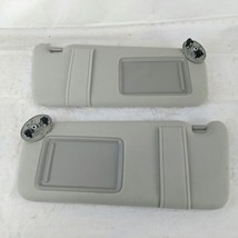 For 2007-2011 Toyota Camry and Hybrid WO Sunroof Pair Gray LH RH Sun Visors NOS - £46.24 GBP