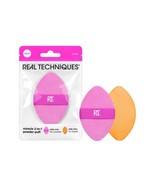 Real Techniques Miracle 2-In-1 Powder Puff, Dual-Sided, Full-Size Makeup - £9.42 GBP