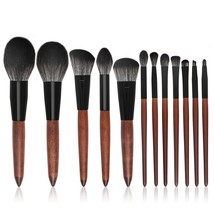 Makeup Brush Set 12Pcs Prem Synthetic Foundation Powder Concealers Eye shadows b - £52.14 GBP