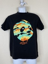 LRG Men Size S Black Acid Trip Panda Face T Shirt Short Sleeve - £5.33 GBP