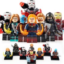 8pcs/set Avengers Endgame Captain Marvel Iron Man Hawkeye Thor Minifigures - £13.58 GBP