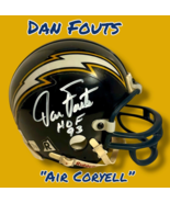 DAN FOUTS AUTOGRAPHED SIGNED SAN DIEGO CHARGERS MINI HELMET w/APCOA - $149.99 CAD