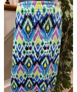Jones New York Stretch Women Multicolor Cotton Blend Knee Length Skirt S... - €24,01 EUR