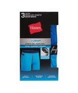 Hanes Men&#39;s X Temp Wicking Odor Control Lightweight Boxer Briefs 3 Pack ... - $11.82