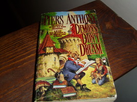 Demons Don&#39;t Dream Xanth series Piers Anthony PB - £3.99 GBP