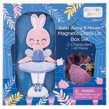 Stephen Joseph, Magnetic Dress Up Doll Bunny and Mouse - £20.27 GBP