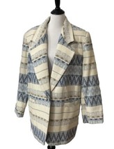 Braetan Vintage Wool Blend Coat Jacket Women Sz XL Boho Southwestern Azt... - £31.92 GBP