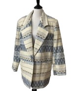 Braetan Vintage Wool Blend Coat Jacket Women Sz XL Boho Southwestern Azt... - £32.30 GBP