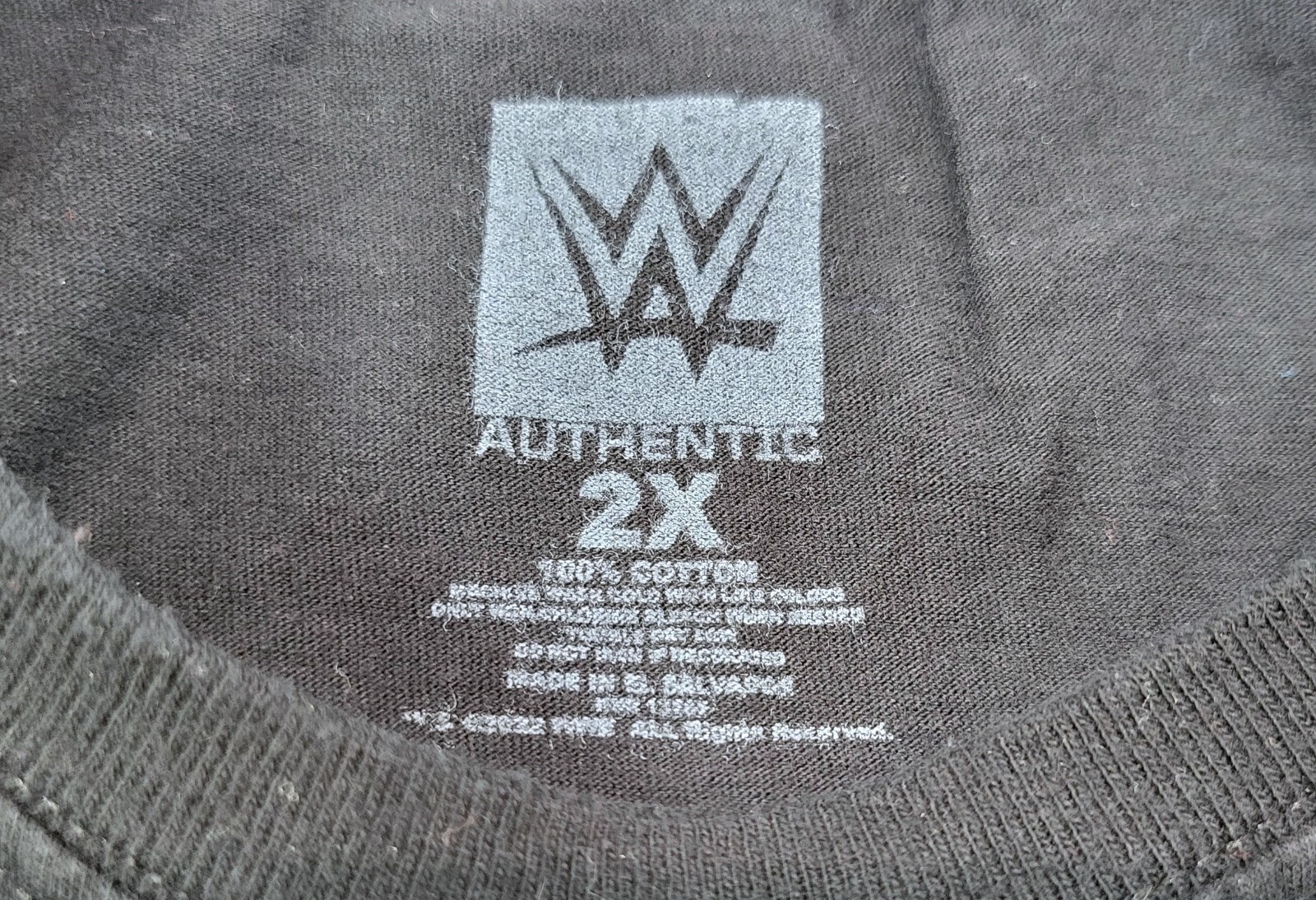 G) WWE Authentic New World Order NWO WCW Men Black T-Shirt 2XL Item image 9