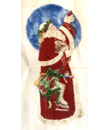 Daisy Kingdom Fabric Father Christmas Door Panel Large New Uncut 59&quot;x35&quot; - €15,71 EUR
