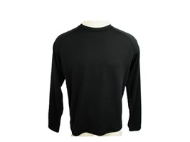 All in Motion Men&#39;s Fitted Black Cold Weather Mock Athletic Training Shirt - $22.77+