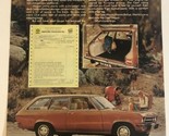 1973 Buick Opel Wagon Vintage Print Ad Advertisement pa12 - £6.22 GBP