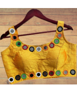 Embroidered Mirror Work Fancy Blouse - $25.00