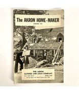 1940s Akron Home Maker Booklet by Akron Savings and Loan Co Ohio Lucite ... - £74.71 GBP