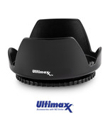 Ultimaxx Tulip Camera Threaded Lens Hood 55Mm - Prevents Lens Flare - £19.07 GBP